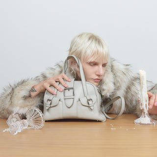 Toque Pocket Tote S Light Beige