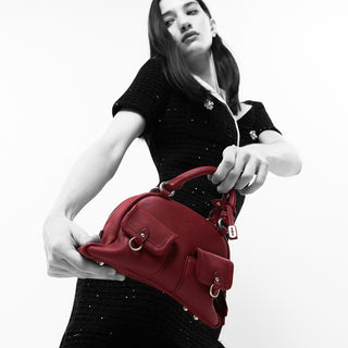 Toque Pocket Tote Piccolo Topo Red