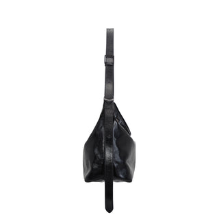 Perfec Button Up Soft Hobo S Black