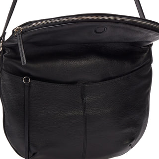 Halfmoon Flap Shoulder S Black