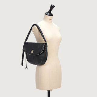 Halfmoon Flap Shoulder S Black