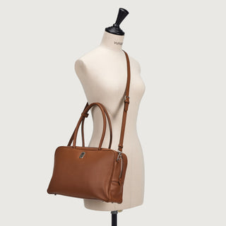Toque Square Tote M Camel