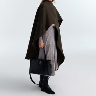 Toque Soft Tote L Black