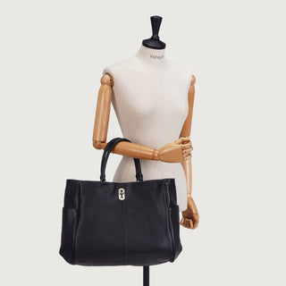 Perfec Just Watch Tote L Black