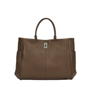 Perfec Just Watch Tote L Burn Brown
