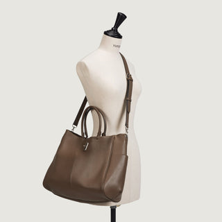 Perfec Just Watch Tote L Burn Brown