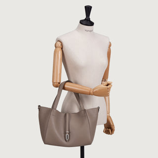 Perfec Grab Tote S Light Taupe