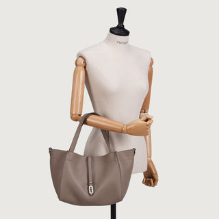 Perfec Grab Tote S Light Taupe