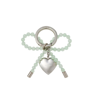 Heart Ribbon Charm Mint
