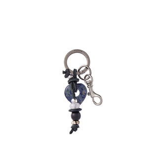 Multi Pebble Charm Navy