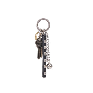 Stud Bundle Key Charm Black