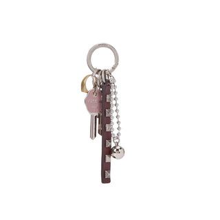 Stud Bundle Key Charm Currant Burgundy