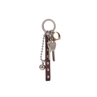 Stud Bundle Key Charm Currant Burgundy