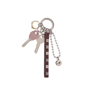 Stud Bundle Key Charm Currant Burgundy