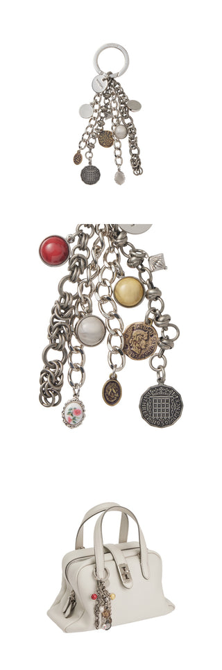 Wicked Metal Charm Silver