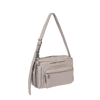 Tie Leather Charm Ash Khaki