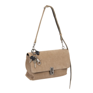 Leather Multi Key Charm Black