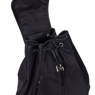 Hey Pintuck Backpack M Black