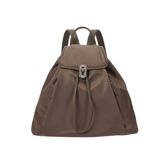 Hey Pintuck Backpack M Burn Brown