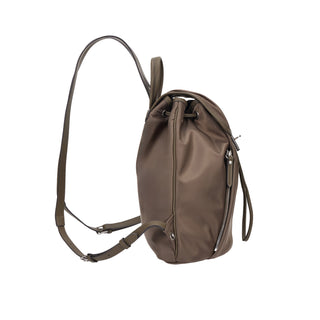 Hey Pintuck Backpack M Burn Brown