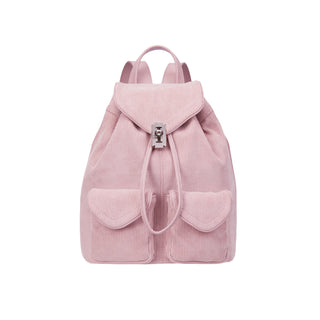 Occam Doux Double Pocket Corduroy Backpack M Indie Pink