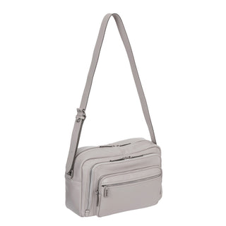 Perfec Multi Pocket Cross M Stone Beige