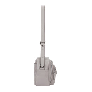 Perfec Multi Pocket Cross M Stone Beige