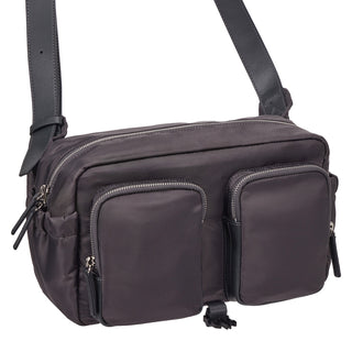 Hey Double Pocket Cross S Deep Grey