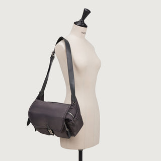 Hey Double Pocket Cross S Deep Grey