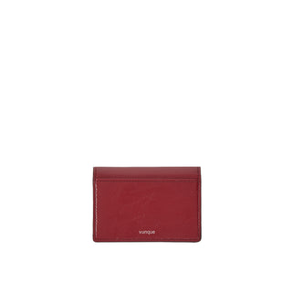 Occam Lune Accordion Card Wallet Topo Red