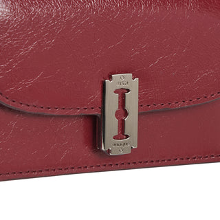 Occam Lune Accordion Card Wallet Topo Red