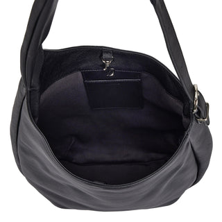 Halfmoon Aterre Hobo M Black