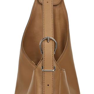 Halfmoon Aterre Hobo M Caramel Brown