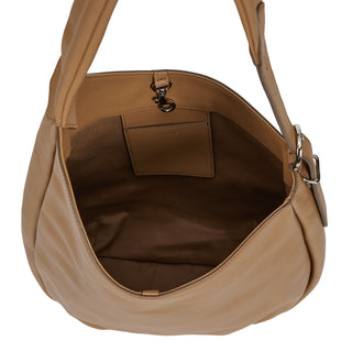 Halfmoon Aterre Hobo M Caramel Brown