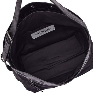 Perfec Button Up Light Hobo L Black