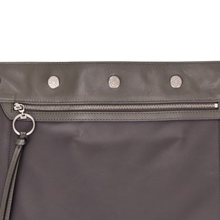 Perfec Button Up Light Hobo L Khaki