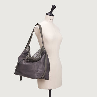 Perfec Button Up Light Hobo L Khaki