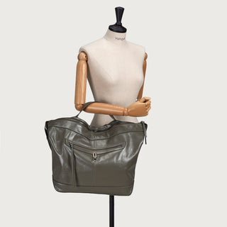 Toque Cabin Crew Big Hobo L Ash Khaki