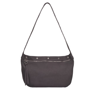 Perfec Button Up Rider Hobo L Stone Grey