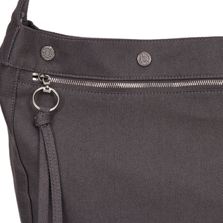 Perfec Button Up Rider Hobo L Stone Grey