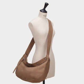 Perfec Button Up Rider Hobo L Rough Beige