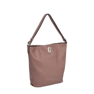 Perfec Baggy Hobo S Latte Pink