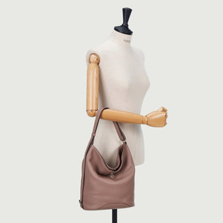 Perfec Baggy Hobo S Latte Pink