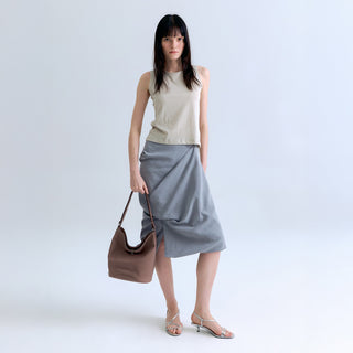 Perfec Baggy Hobo S Latte Pink