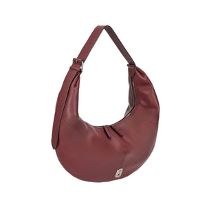 Halfmoon Baggy Hobo L Currant Burgundy