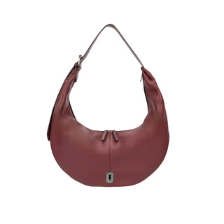 Halfmoon Baggy Hobo L Currant Burgundy