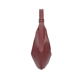 Halfmoon Baggy Hobo L Currant Burgundy