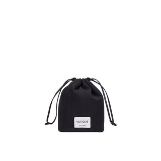Perfec Drawstring Pouch S Black