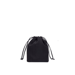Perfec Drawstring Pouch S Black