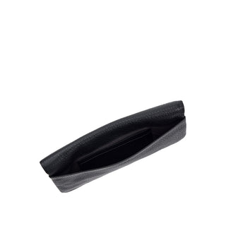 Perfec Zipper Dumbo Pouch Black